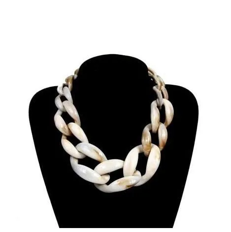 TEEK - Big Beauty Acrylic Chunky Chain Necklace