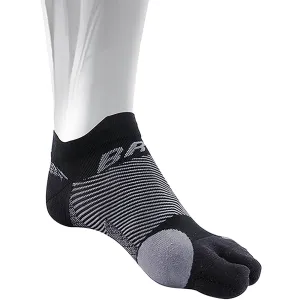 Unisex OS1st BR4 Bunion Relief Socks Pair Black