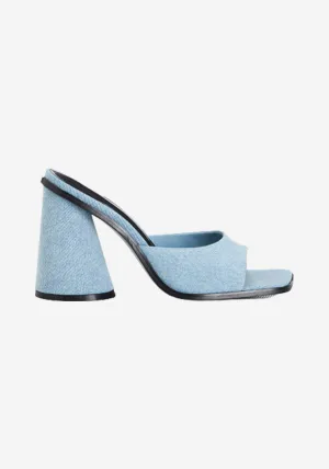 VALLI MULE DENIM