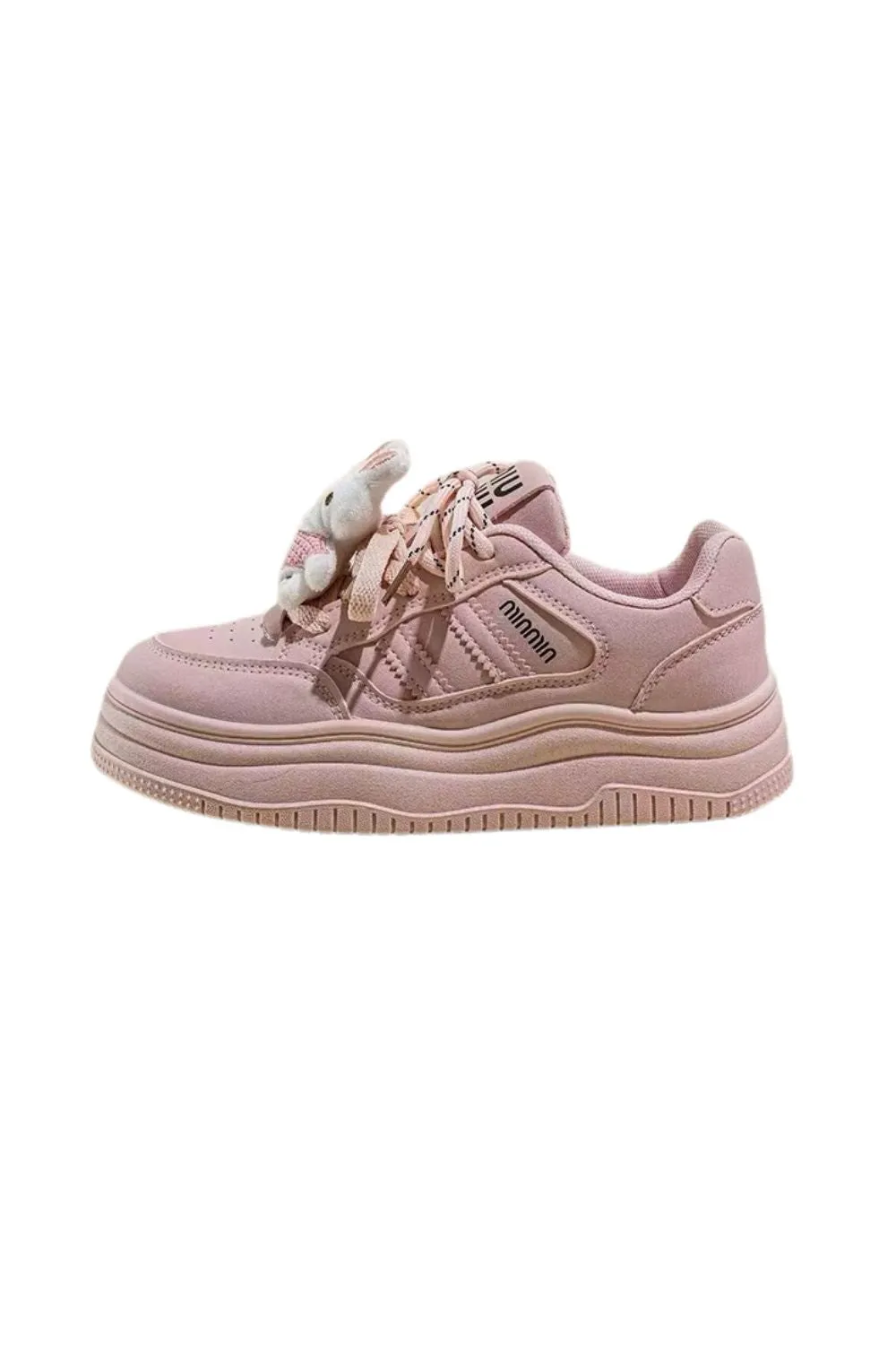 ‘Wally’ Chunky White Sneakers （2 Color)