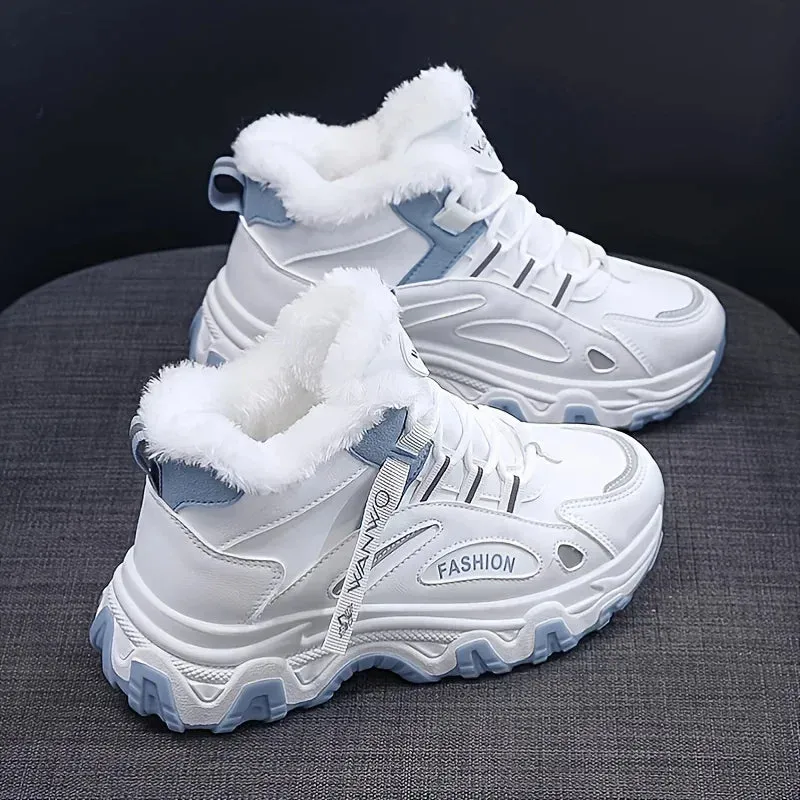 Winter Chunky Dad Platform Snow Boots for Women