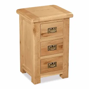 Zelah Oak Bedside Table