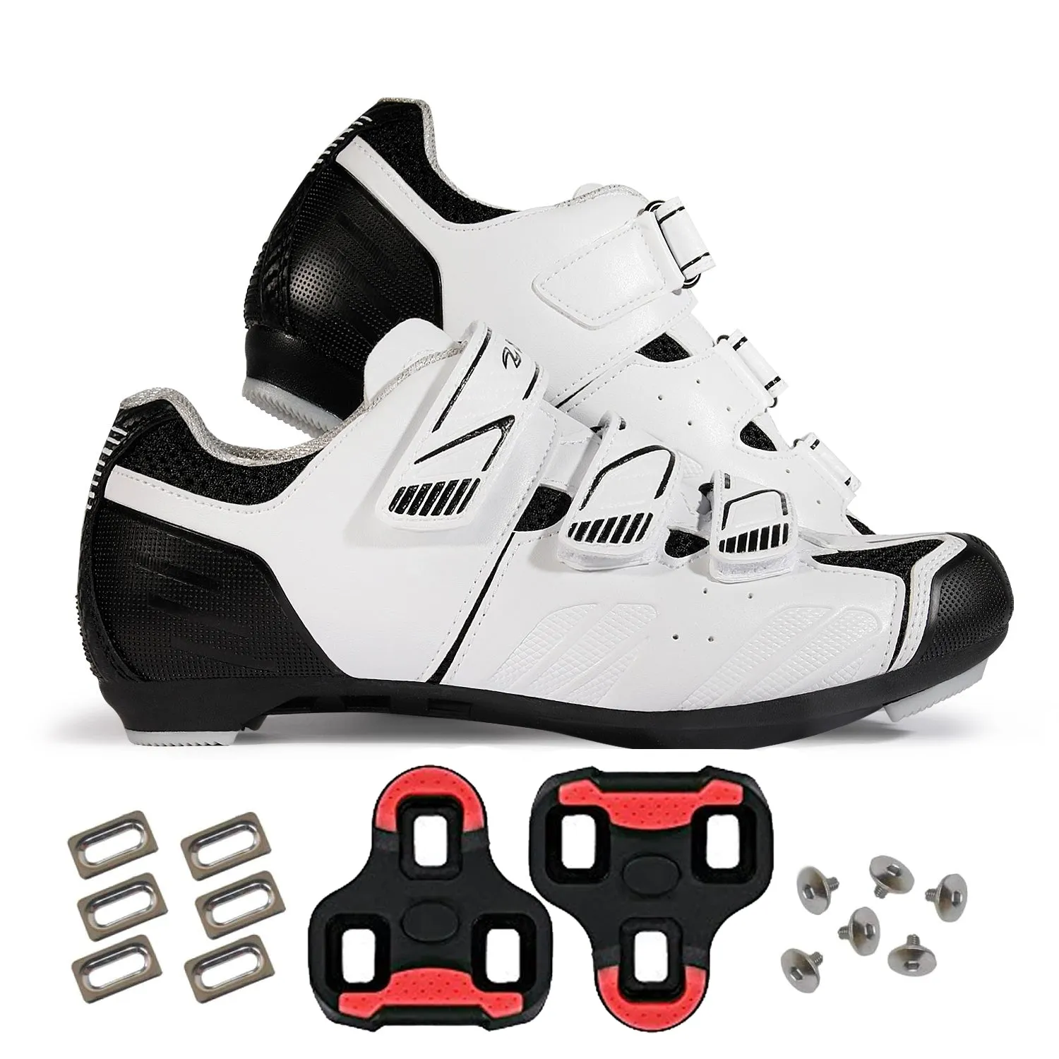 Zol Stage Road Cycling Shoes with Look Keo Cleats